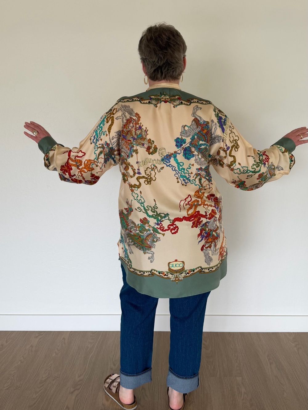 Gucci Silk Print Tunic - Picture 3 of 10
